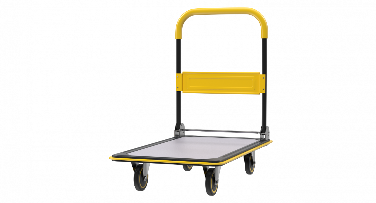 Folding Handle Trolley 3D