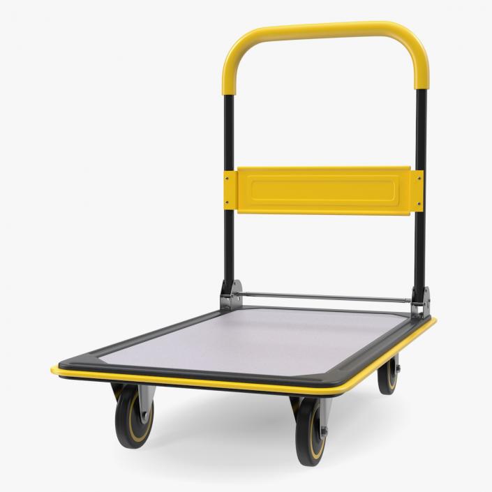 Folding Handle Trolley 3D