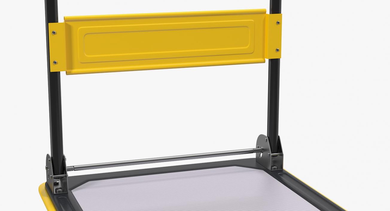 Folding Handle Trolley 3D