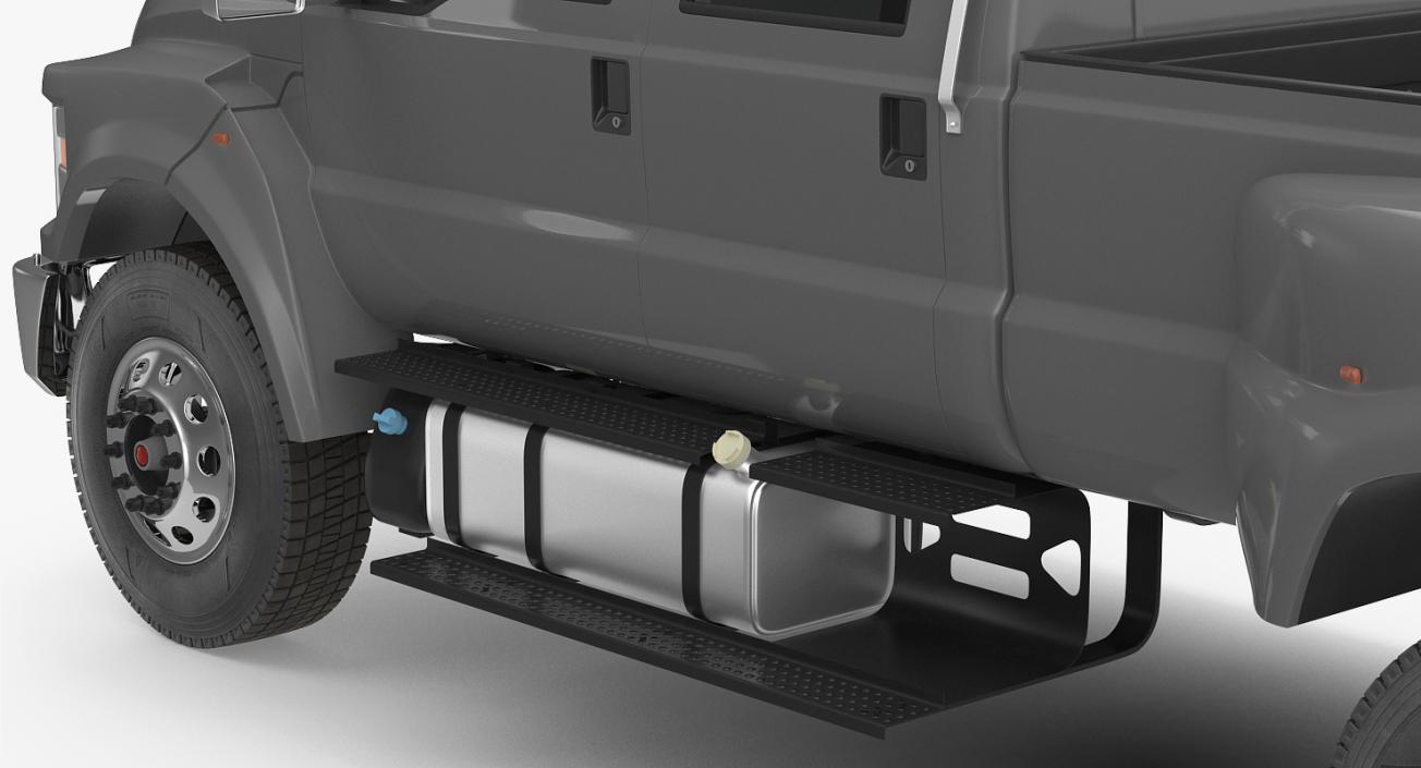 3D Generic Pickup Simple Interior 3D model 2