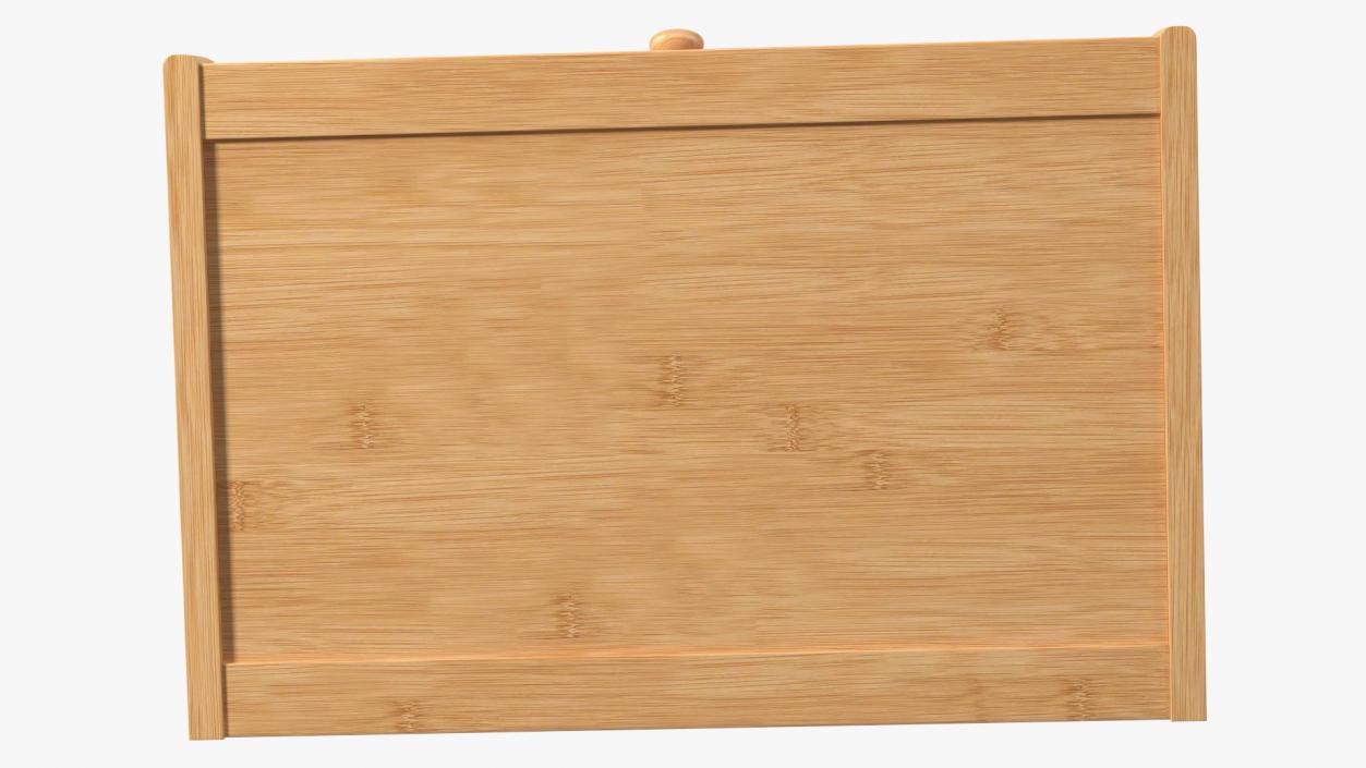 Bread Box Wood 3D model