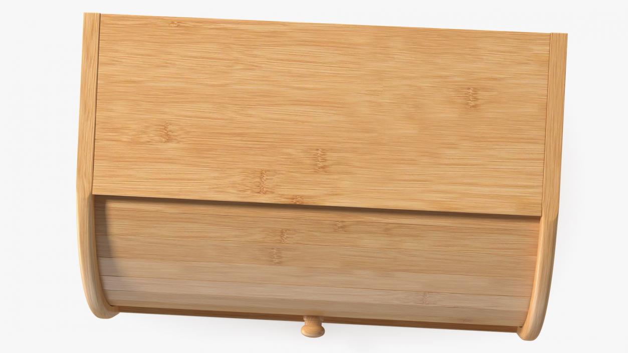 Bread Box Wood 3D model