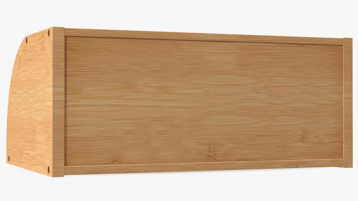 Bread Box Wood 3D model