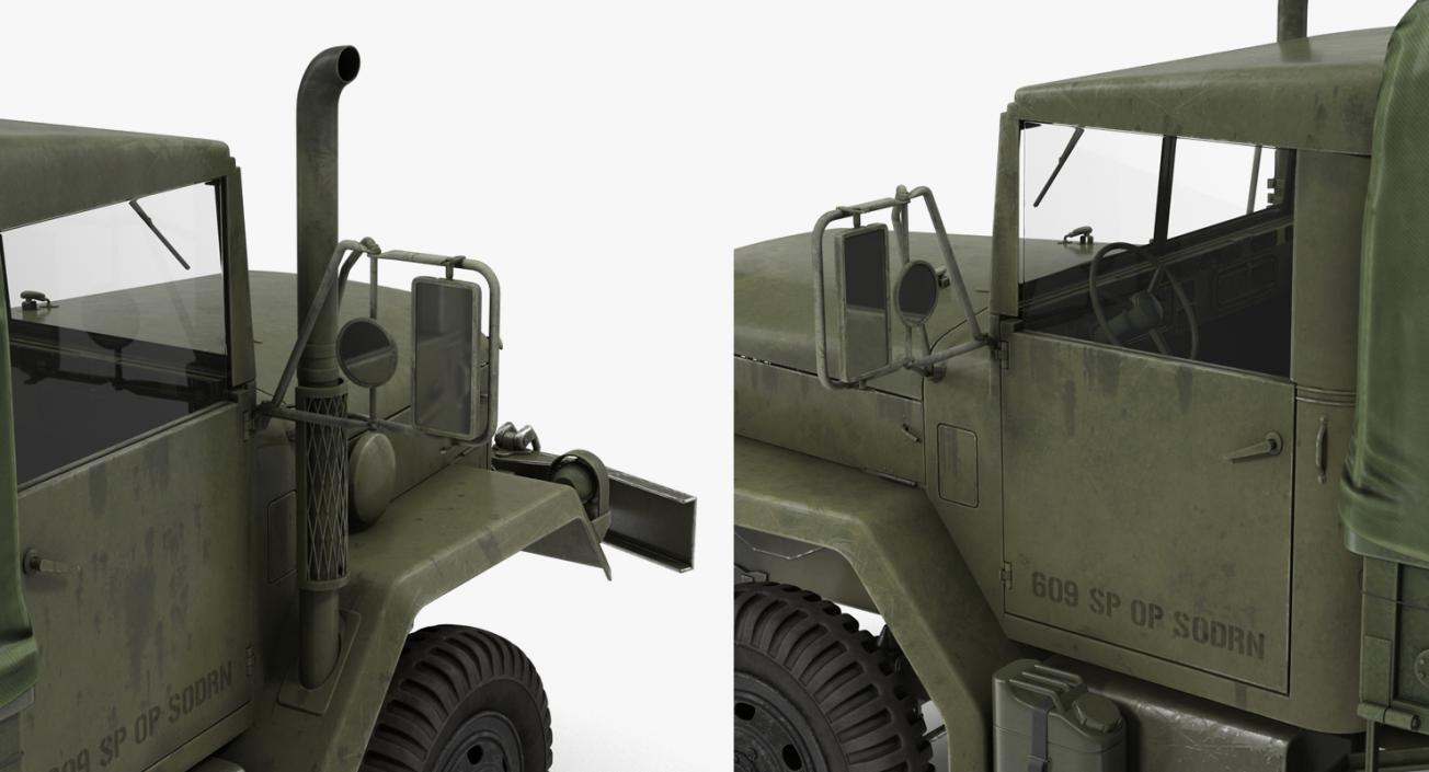 US WWII Rigged Vehicles Collection 3D model