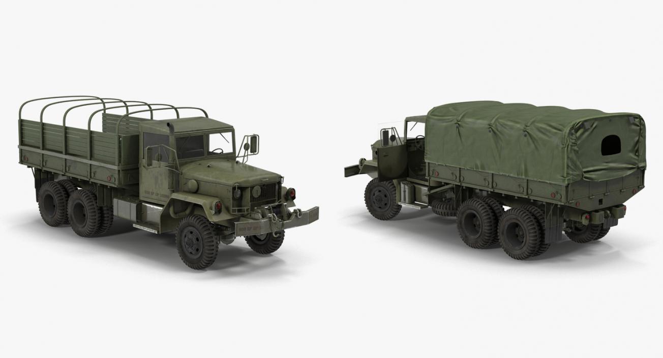 US WWII Rigged Vehicles Collection 3D model