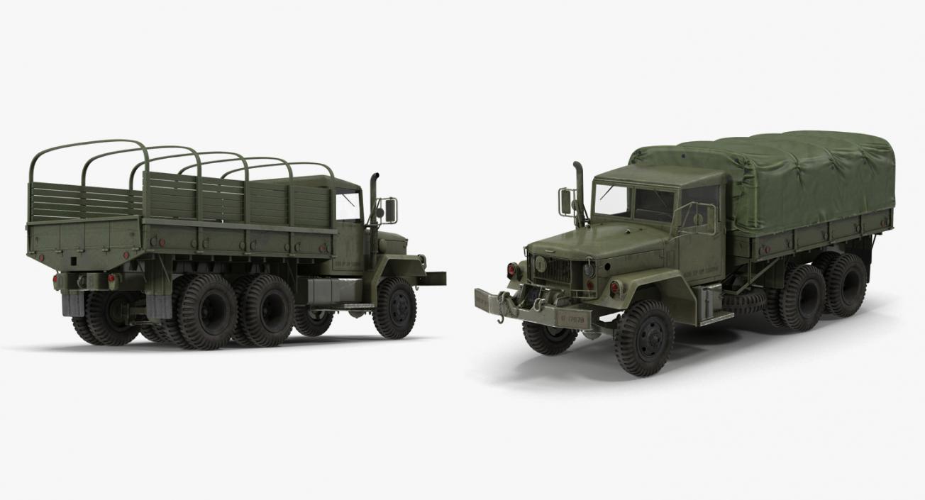 US WWII Rigged Vehicles Collection 3D model