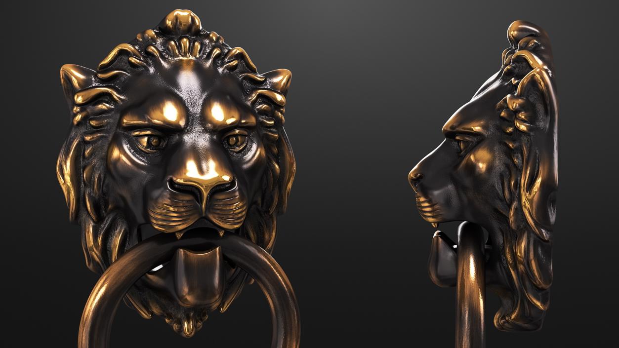 Door Knockers Collection 3D model