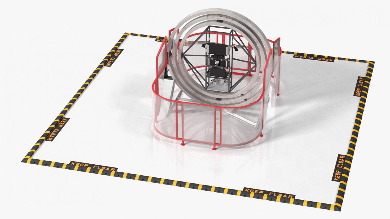 3D model Multi Axis Astronaut Simulator