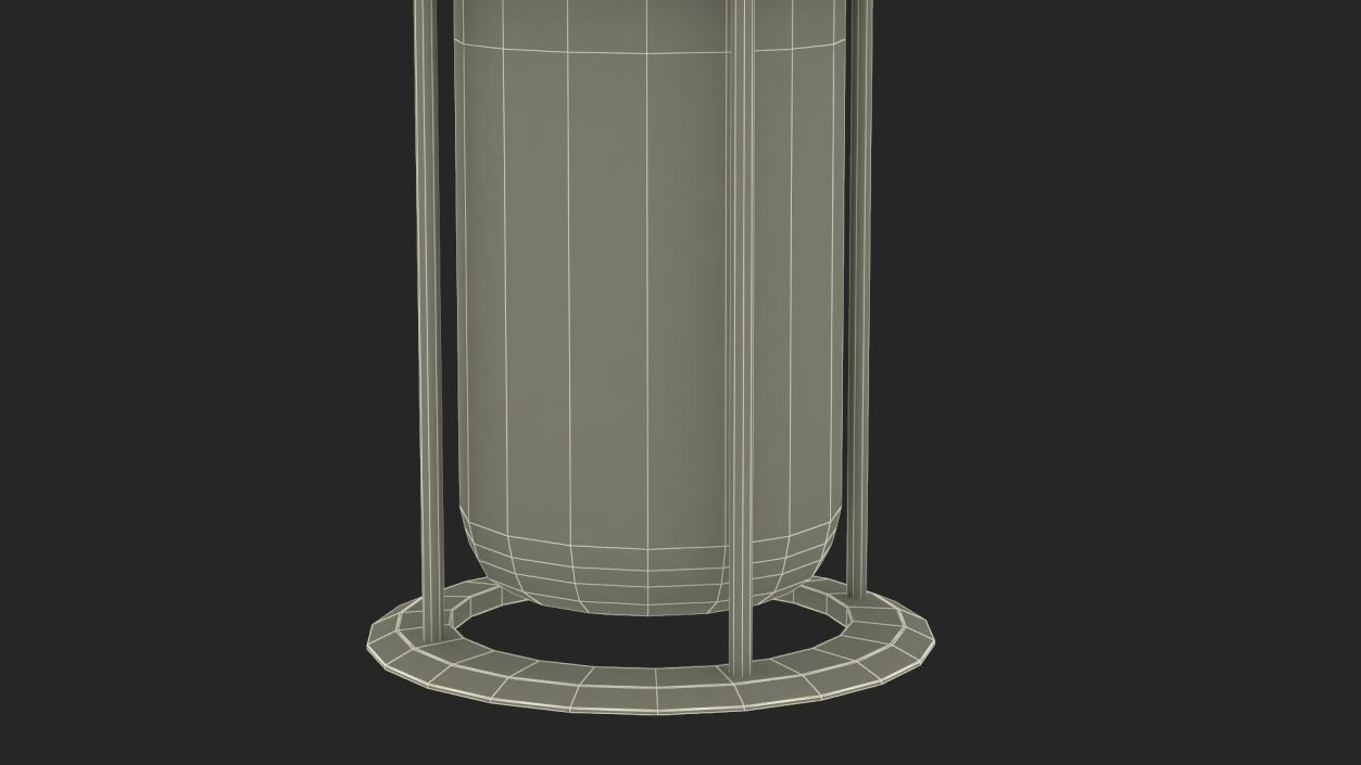 3D model Big Glass Bioreactor