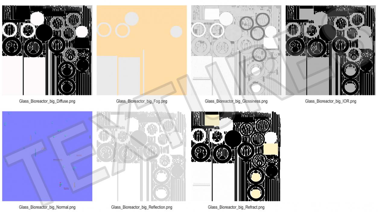 3D model Big Glass Bioreactor