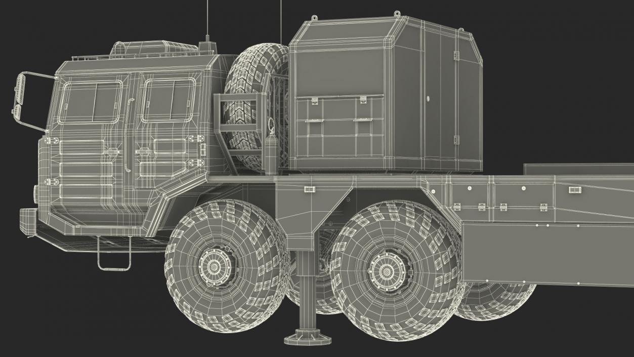 Chinese MLRS WS-2D Green Camouflage in Battle Position 3D model