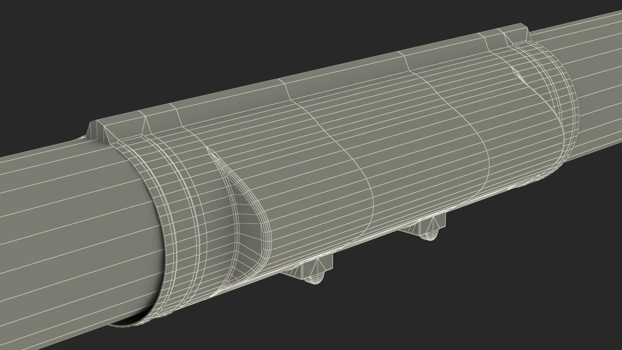 Gas Pipeline Corner Section 3D