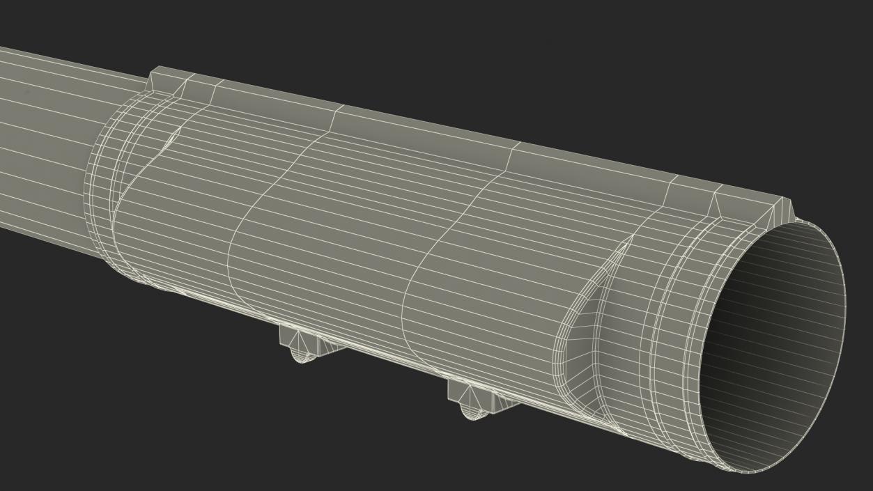 Gas Pipeline Corner Section 3D