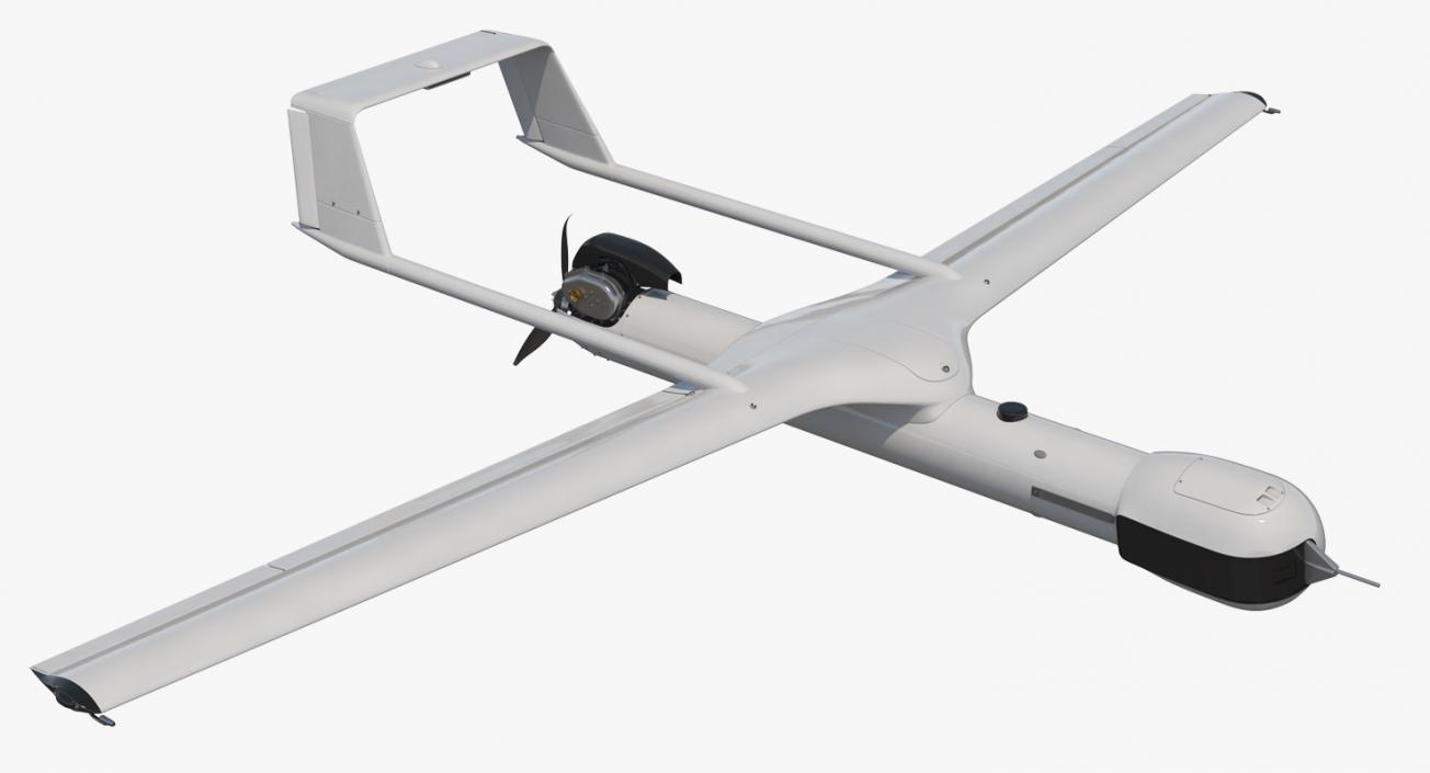 UAV Drone Generic Rigged 3D model