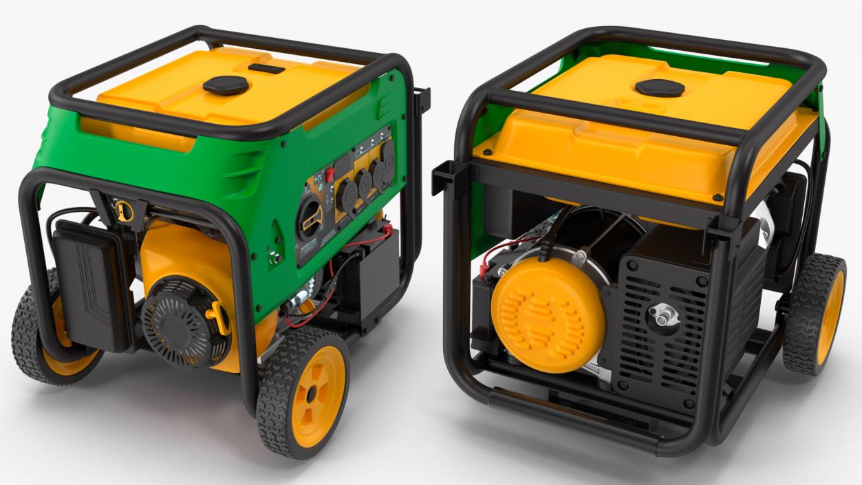 3D model Portable Generators Collection