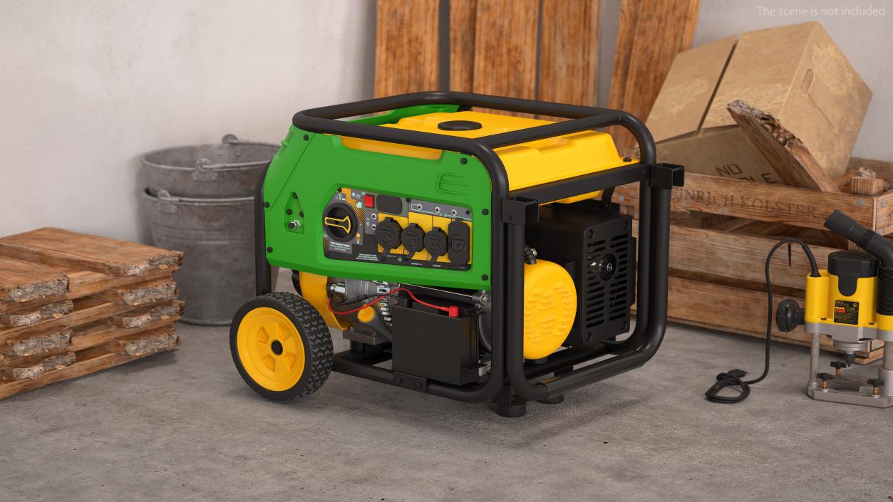 3D model Portable Generators Collection