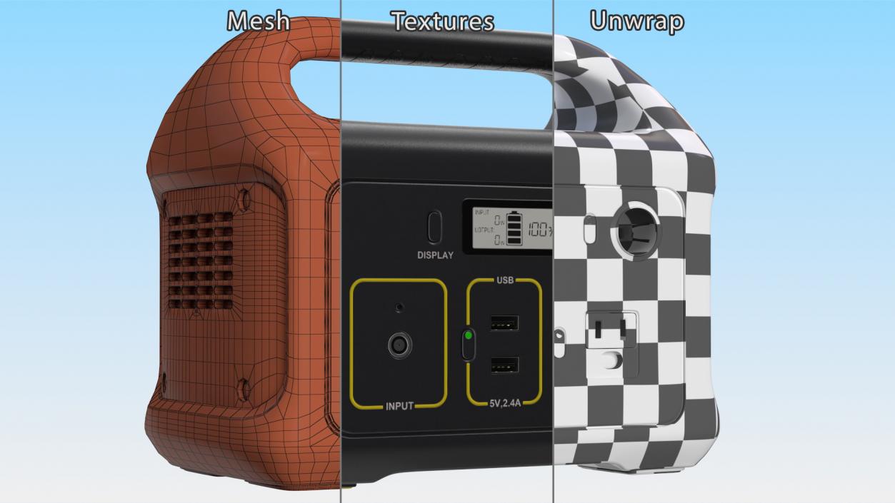 3D model Portable Generators Collection