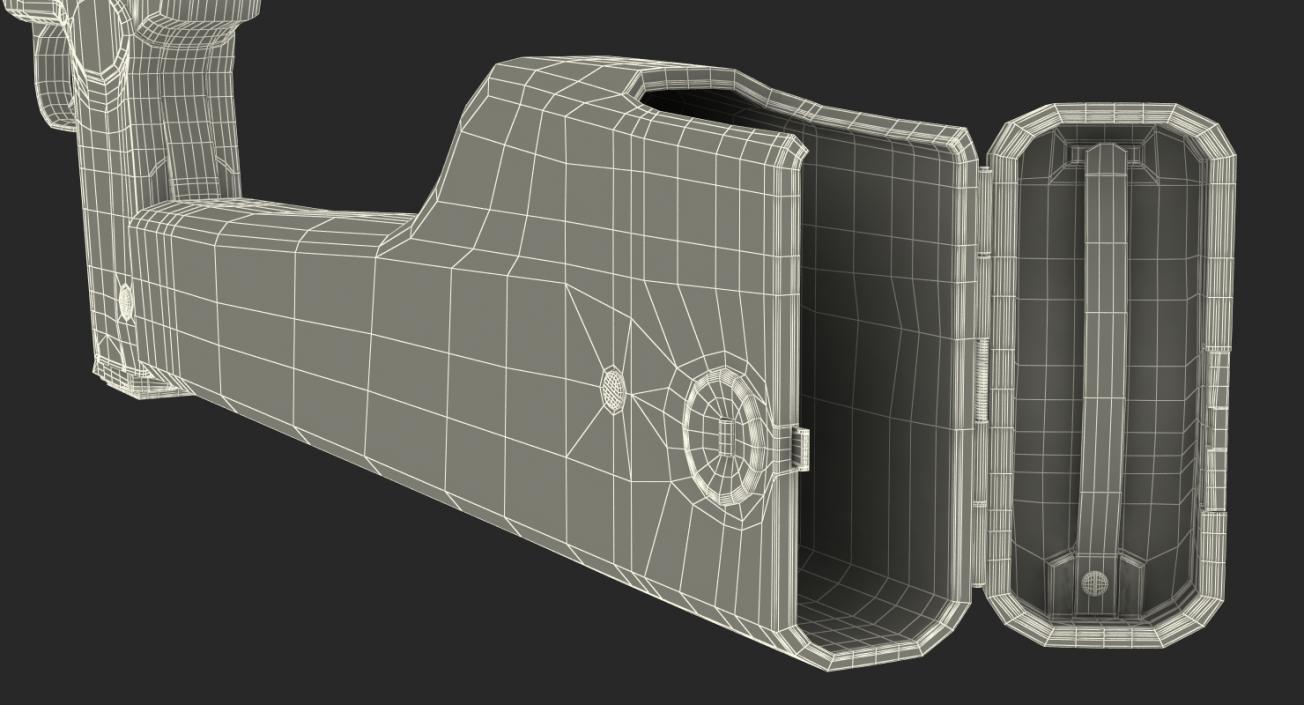 3D model Pistol APS with Buttstock