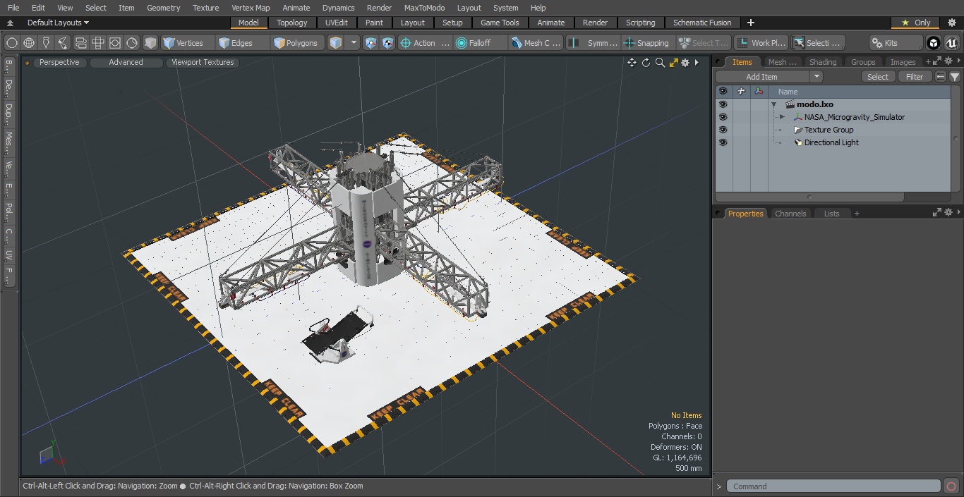 NASA Microgravity Simulator 3D