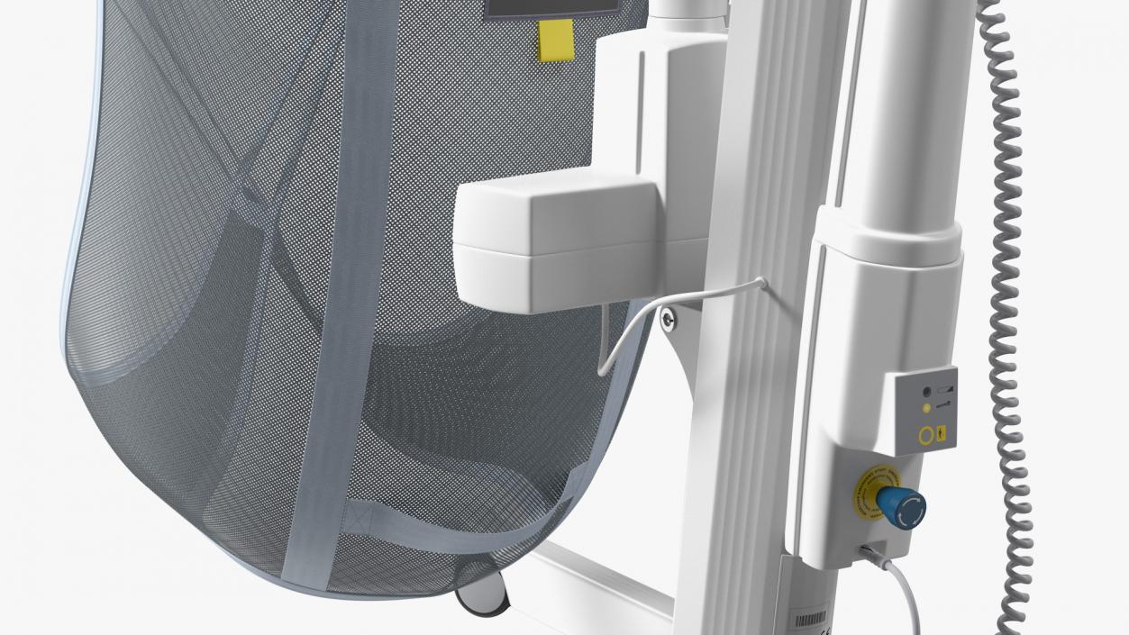 3D model Patient Lift with Sling Rigged