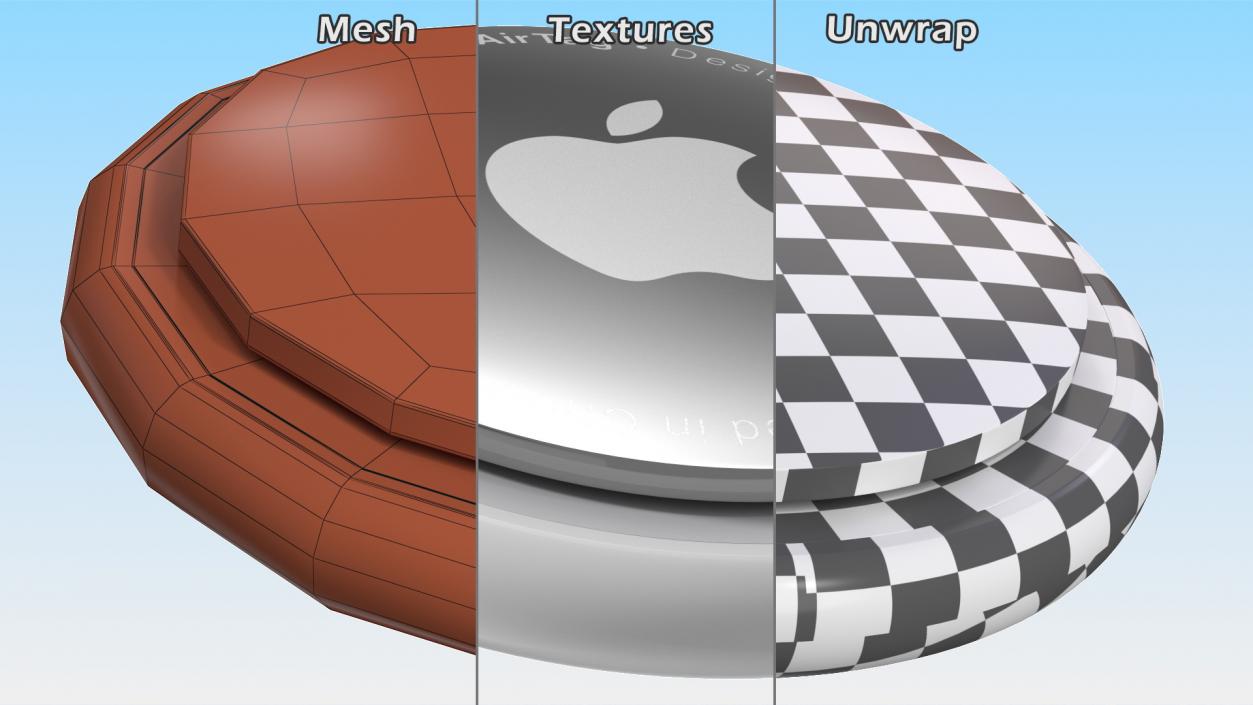 Apple AirTag 3D