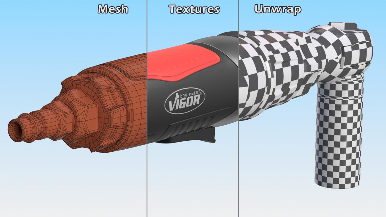 3D Vigor V5675 Air Ratchet model