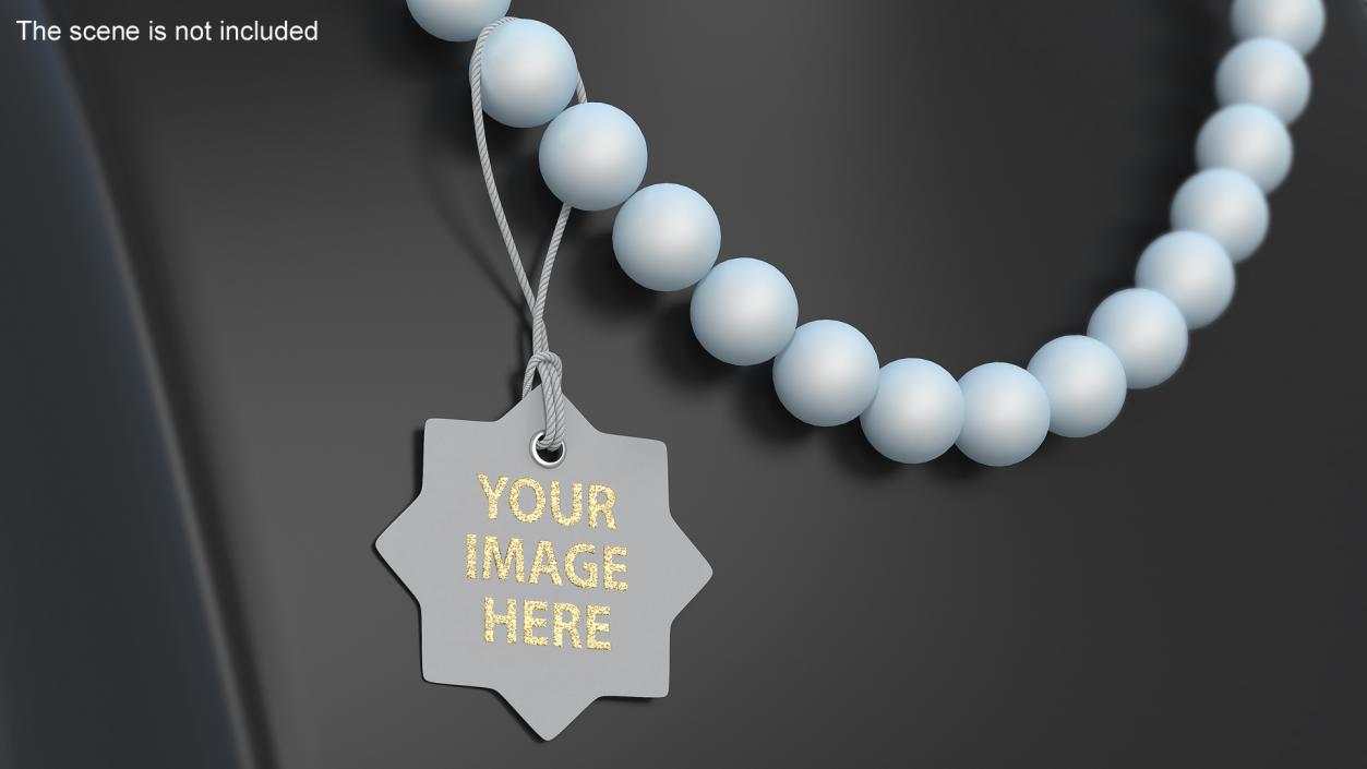 3D model Label Tag Star Your Image