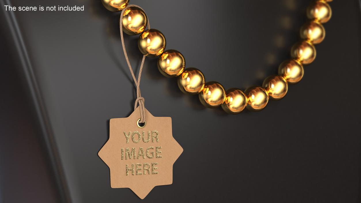 3D model Label Tag Star Your Image