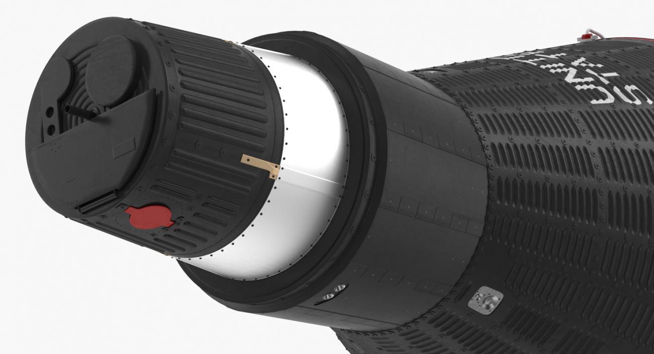 3D Spacecraft Freedom 7 Capsule model