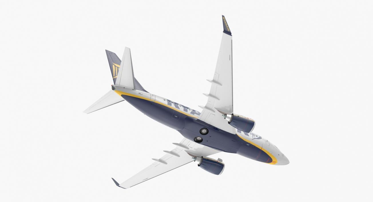 3D Boeing 737-600 with Interior Ryanair