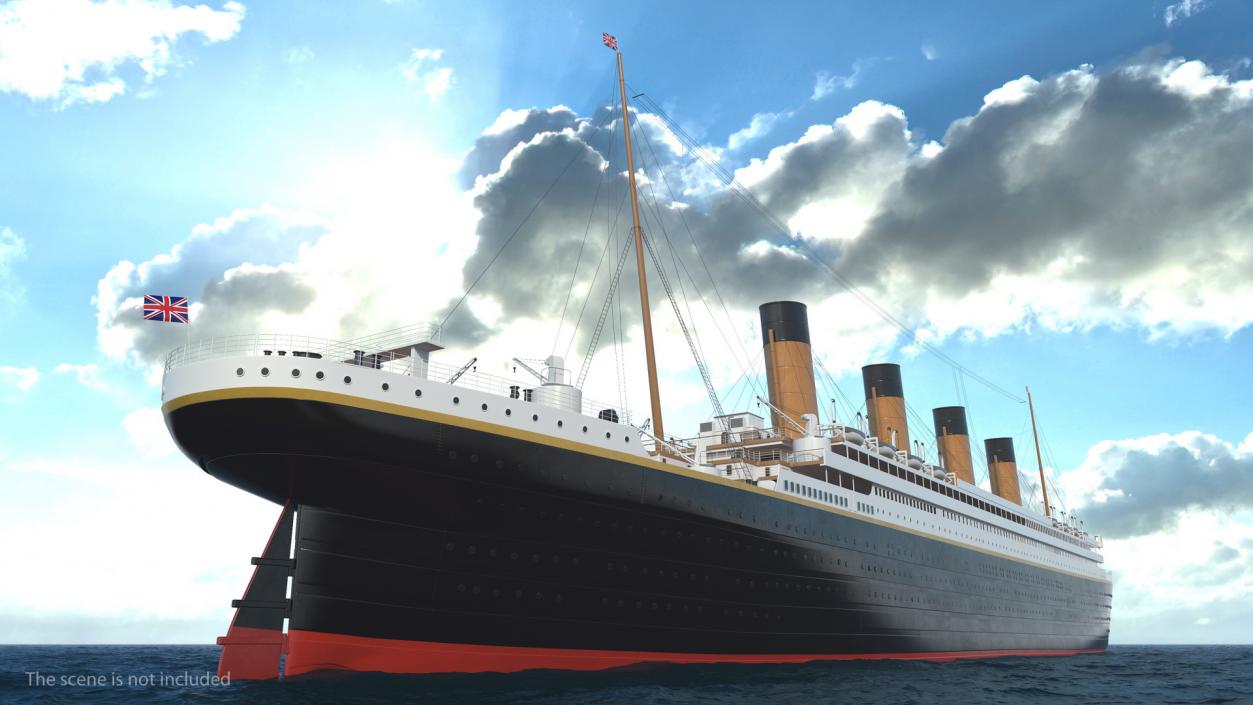 Titanic 3D model