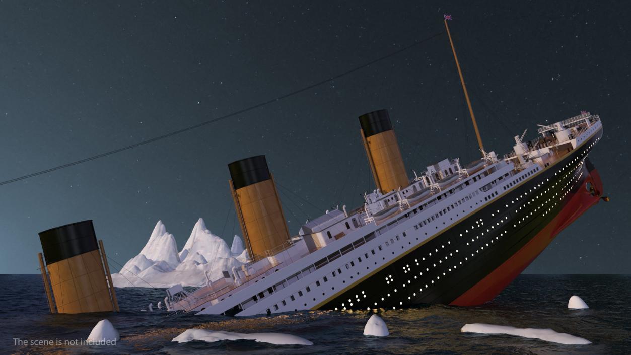 Titanic 3D model