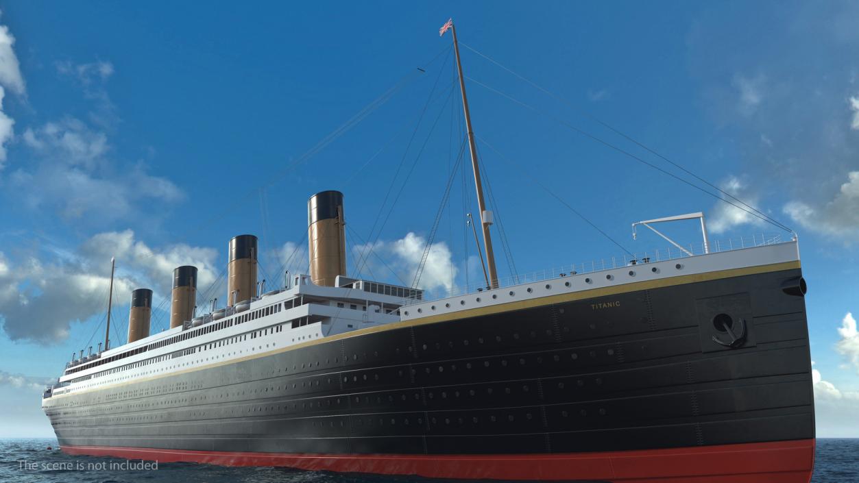 Titanic 3D model