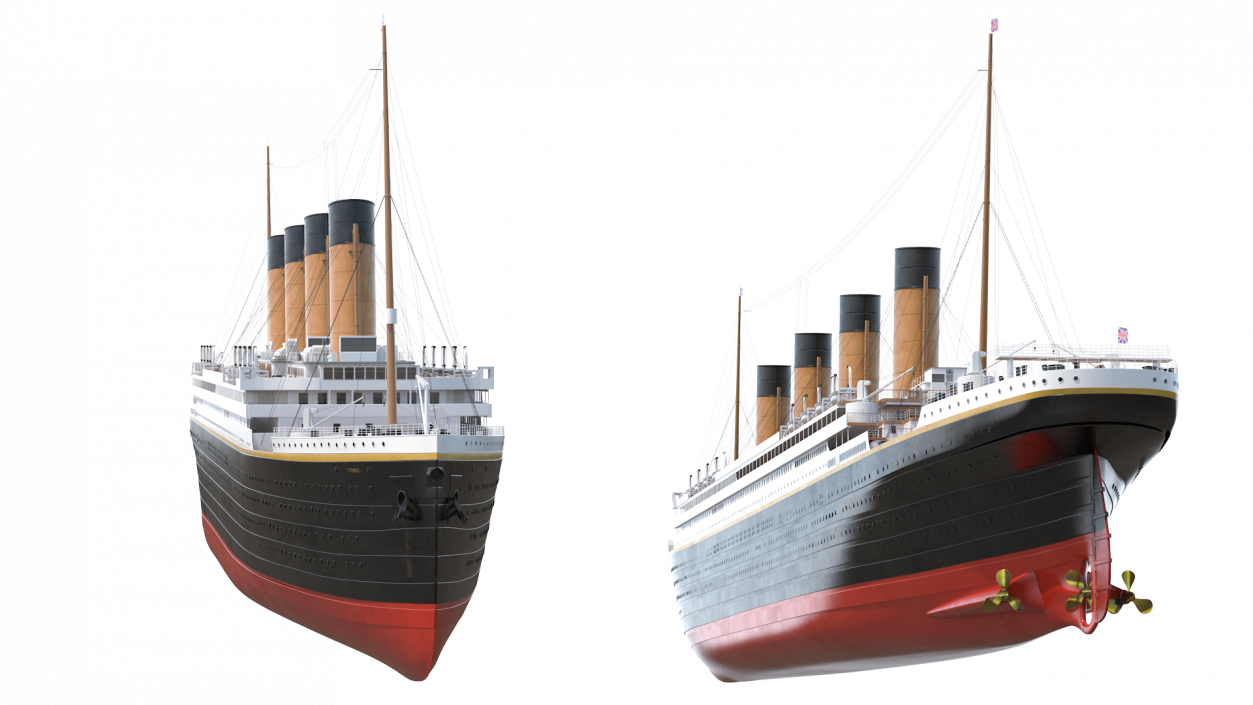 Titanic 3D model