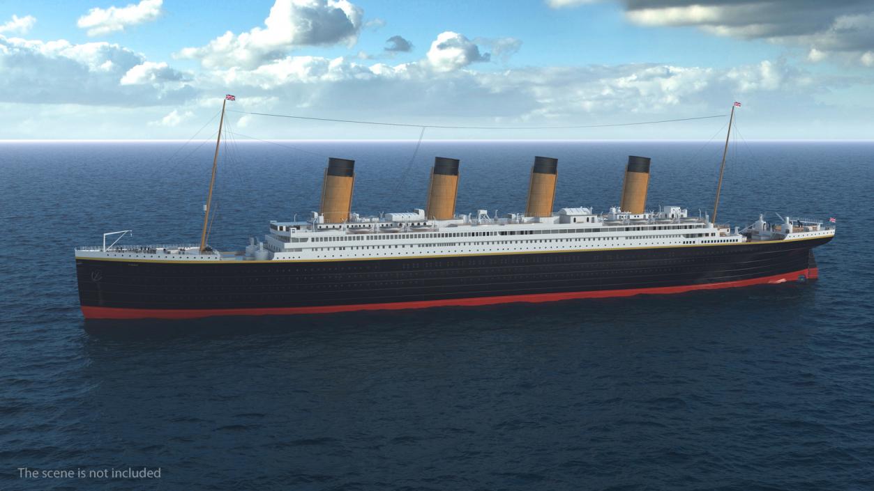 Titanic 3D model