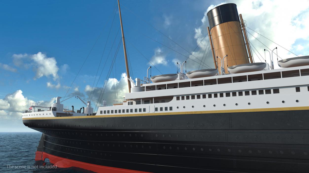 Titanic 3D model