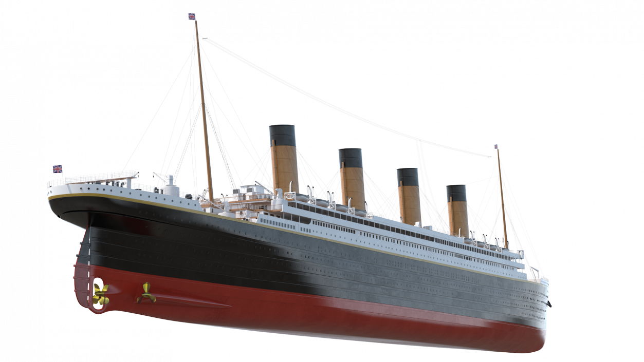 Titanic 3D model