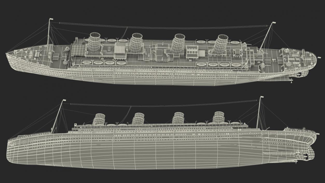 Titanic 3D model