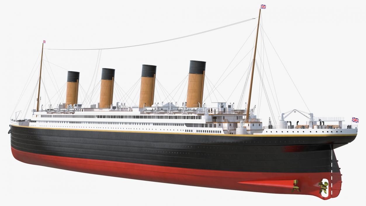 Titanic 3D model