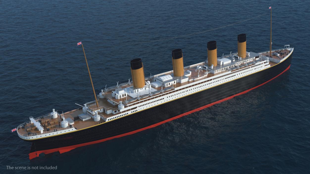 Titanic 3D model