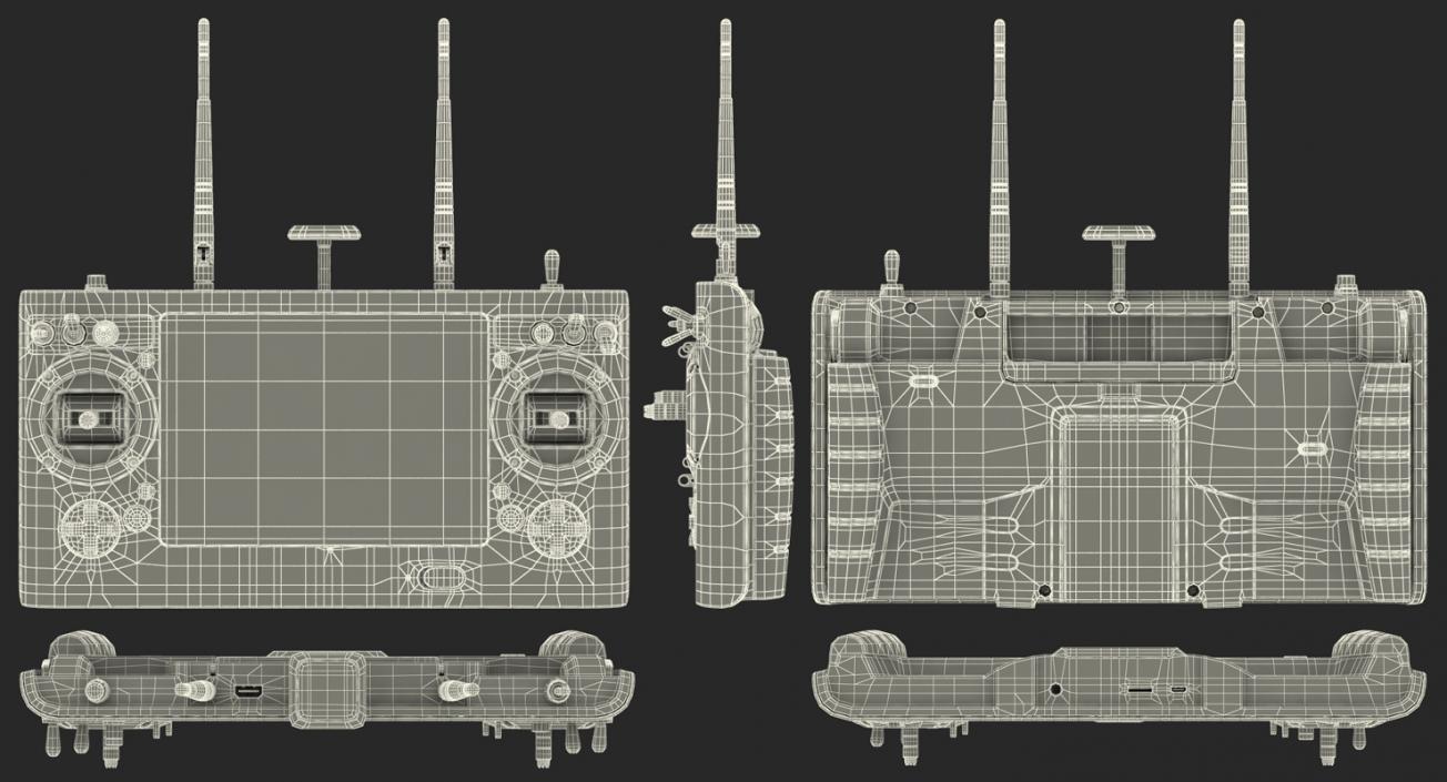 3D model Drone Remote Controllers Collection