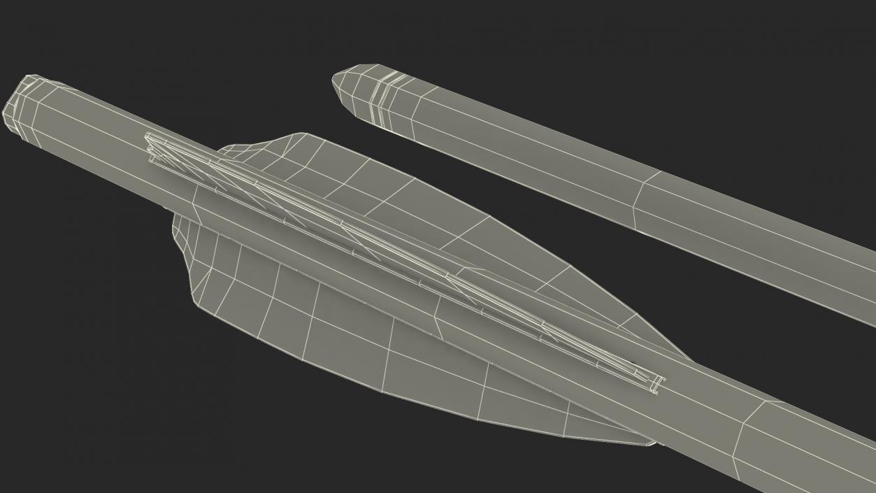 Crossbow Arrow 3D model