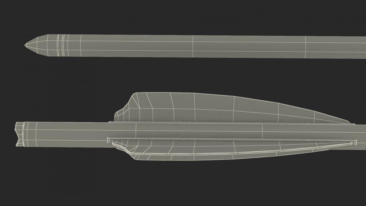 Crossbow Arrow 3D model