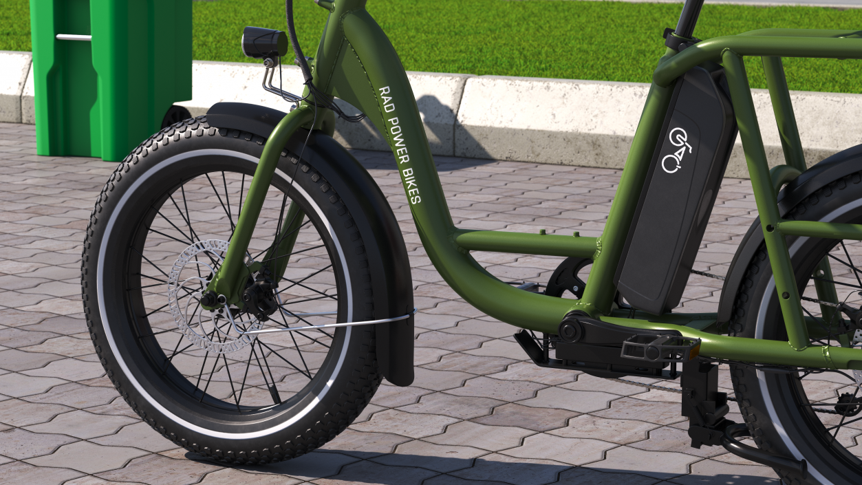 E-Bike RadRunner Green 3D