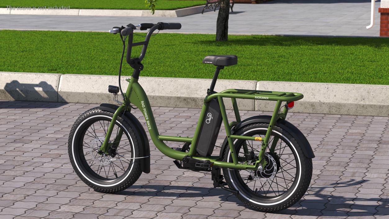 E-Bike RadRunner Green 3D