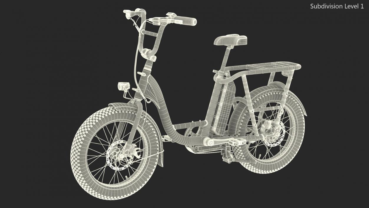 E-Bike RadRunner Green 3D