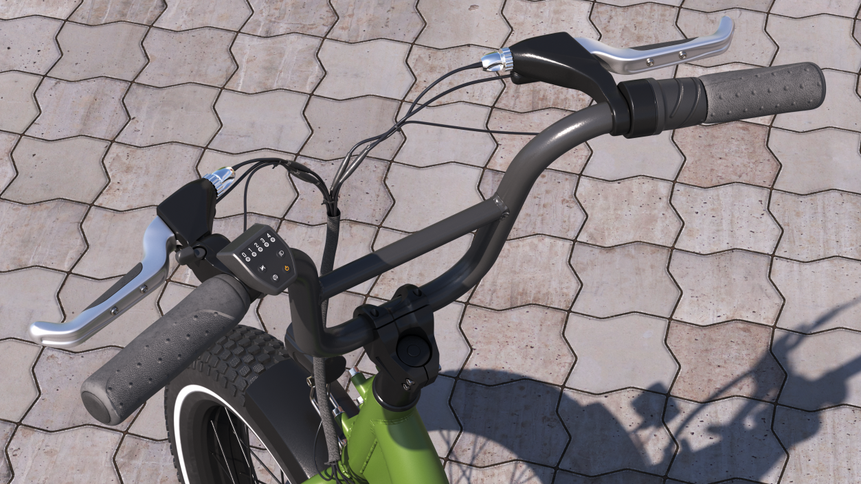 E-Bike RadRunner Green 3D