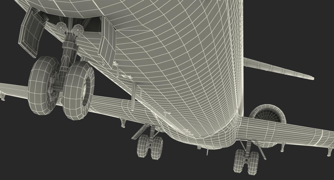 3D model McDonnell Douglas MD90 Delta Rigged