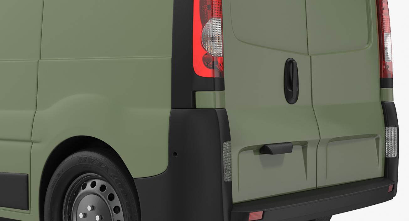 3D model News Van Rigged