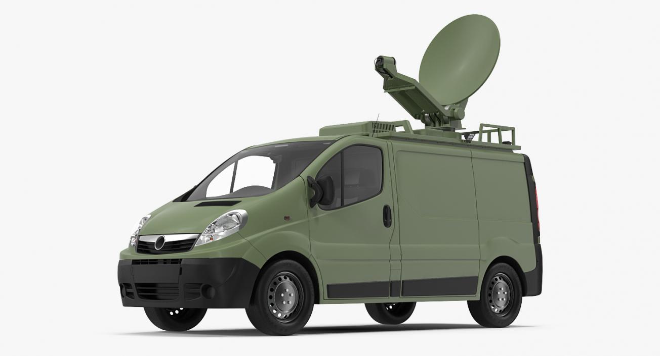 3D model News Van Rigged